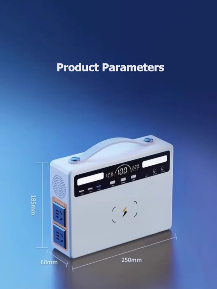 300W AC/DC Portable Power Station Size- [Creup Technologies]