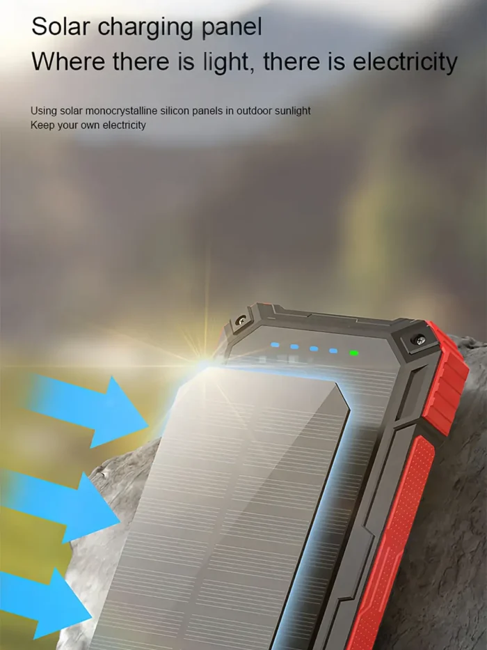 CableFree Fast Charge Solar Power Bank SPB-FC902 Solar Charge- [Creup Technologies]