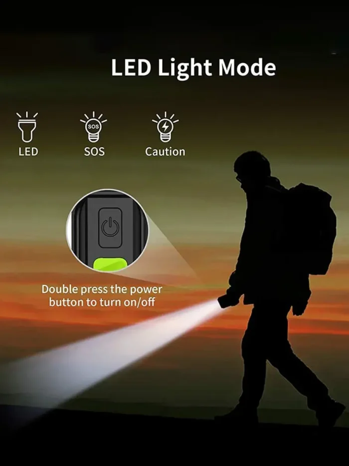Compact Wireless Solar Power Bank SPB-WP519 Three LED Light Modes- [Creup Technologies]