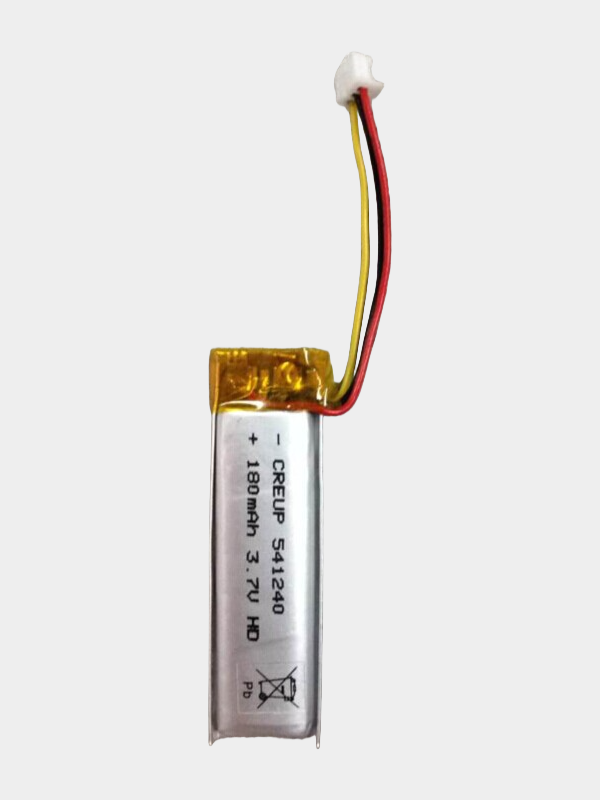 541240 3.7V 180mAh 0.666Wh Lithium Polymer Battery